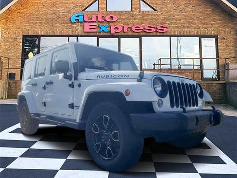 Used 2014 Jeep Wrangler Unlimited Rubicon w/ Connectivity Group AWD/4WD image 1