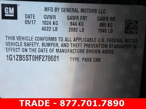 Used 2017 Chevrolet Malibu LS image 26