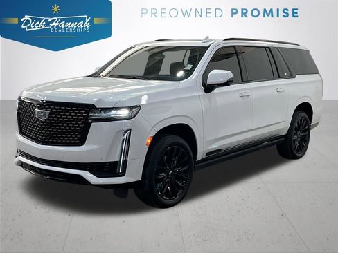 Used 2023 Cadillac Escalade ESV Premium Luxury w/ Performance Package AWD/4WD image 1