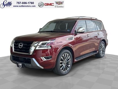 Used 2023 Nissan Armada Platinum w/ Captain's Chairs Package