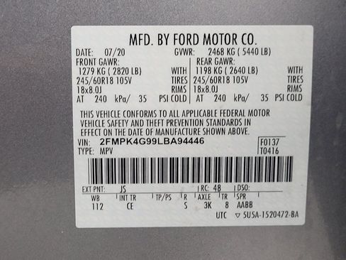 Used 2020 Ford Edge SE AWD/4WD image 33