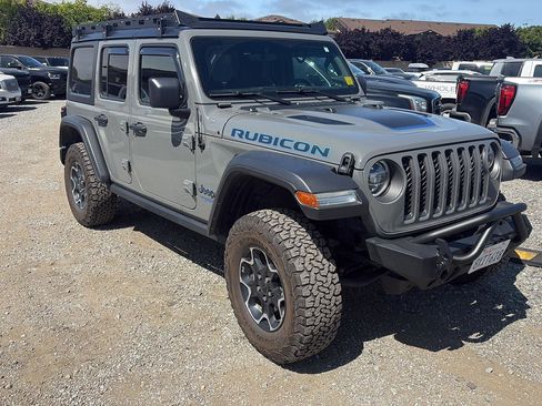 Used 2021 Jeep Wrangler Unlimited Rubicon 4xe w/ Cold Weather Group AWD/4WD image 1