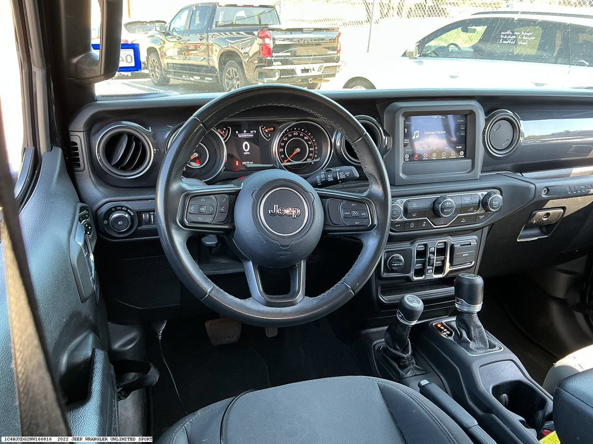 Used 2022 Jeep Wrangler Unlimited Sport AWD/4WD image 11