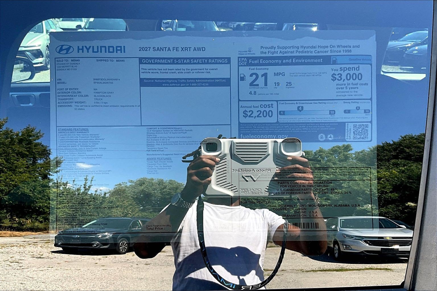 New 2027 Hyundai Santa Fe XRT AWD/4WD image 16