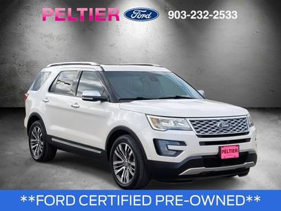 Certified 2017 Ford Explorer Platinum