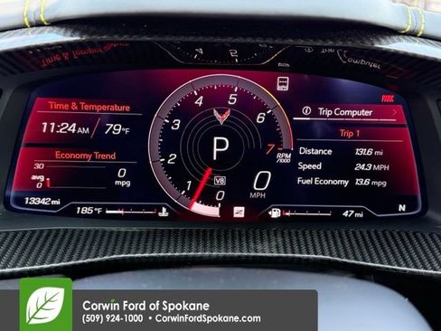 Used 2022 Chevrolet Corvette Stingray Premium Cpe w/ Z51 Performance Package RWD image 25