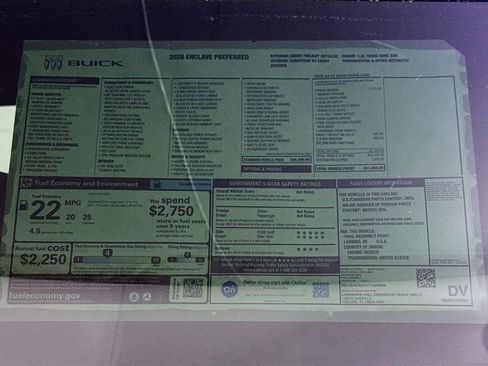 New 2026 Buick Enclave Preferred w/ Power Package image 20
