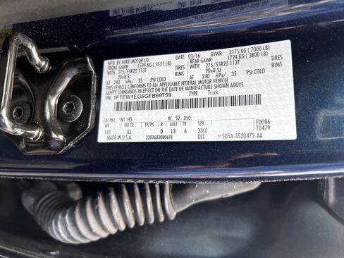 Used 2016 Ford F150 King Ranch w/ Equipment Group 601A Luxury image 28