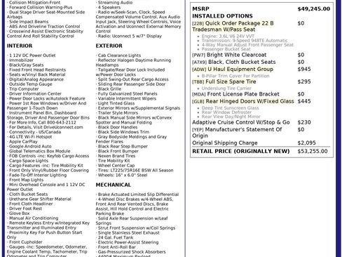 Used 2025 RAM ProMaster 2500 w/ U-Haul Equipment Group image 2