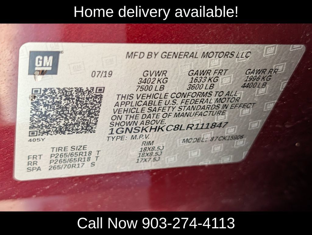 Used 2020 Chevrolet Suburban LT w/ Luxury Package AWD/4WD image 43