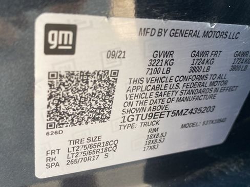 Used 2021 GMC Sierra 1500 AT4 AWD/4WD image 27