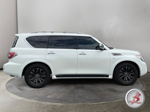 Used 2020 Nissan Armada Platinum w/ Captain's Chairs Package AWD/4WD image 8