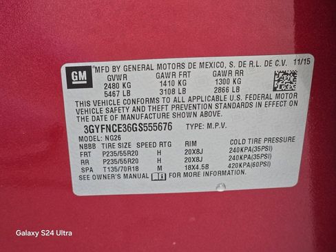 Used 2016 Cadillac SRX Performance w/ Driver Awareness Package image 33