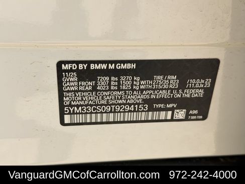 Used 2026 BMW XM Label Red w/ M Driver's Package AWD/4WD image 35