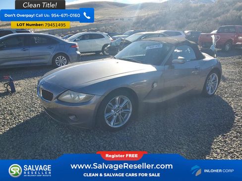 Used 2003 BMW Z4 3.0i RWD image 1