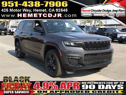 New 2025 Jeep Grand Cherokee L Limited w/ Black Appearance Package