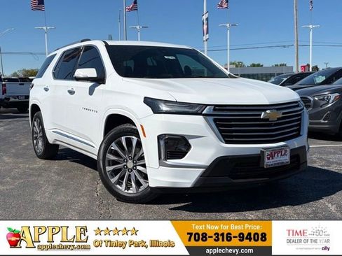 Certified 2023 Chevrolet Traverse Premier w/ LPO, Floor Liner Package AWD/4WD image 1