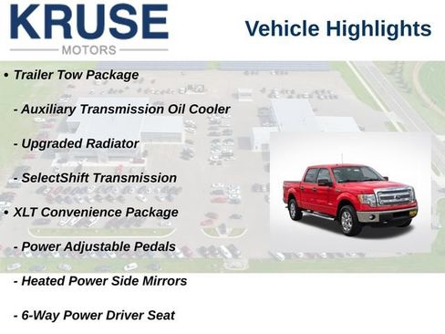 Used 2014 Ford F150 XLT w/ Equipment Group 302A Luxury AWD/4WD image 14