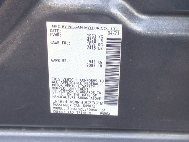 Used 2021 Nissan Altima 2.5 SR w/ SR Premium Package FWD image 26
