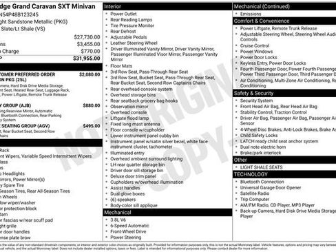 Used 2008 Dodge Grand Caravan SXT image 10