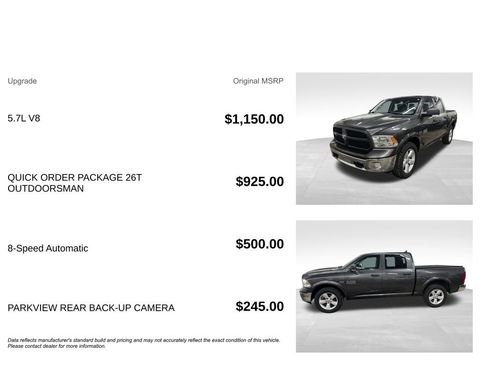 Used 2016 RAM 1500 Outdoorsman image 5