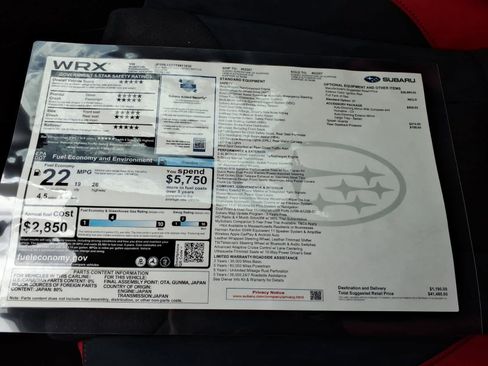 New 2026 Subaru WRX Limited w/ Accessory Package #2 AWD/4WD image 40