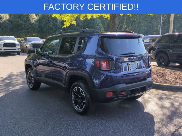Certified 2017 Jeep Renegade Trailhawk w/ Popular Equipment Group AWD/4WD image 3
