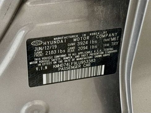 Used 2020 Hyundai Elantra SE w/ Cargo Package (C1) FWD image 22