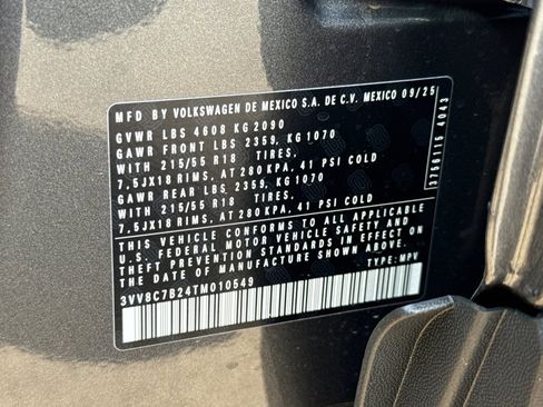 New 2026 Volkswagen Taos S AWD/4WD image 27