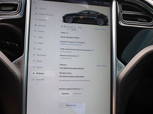 Used 2015 Tesla Model S 70D AWD/4WD image 15