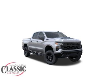 New 2026 Chevrolet Silverado 1500 Custom Trail Boss w/ Dark Appearance Package