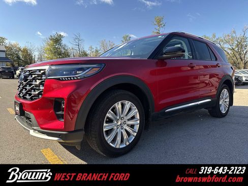 Used 2025 Ford Explorer Platinum w/ LUX Leather Package image 1