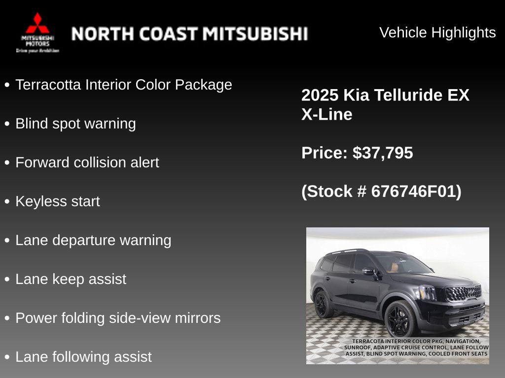 Used 2025 Kia Telluride EX X-Line AWD/4WD image 2