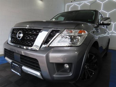 Used 2018 Nissan Armada Platinum w/ Captain Seat Package image 1