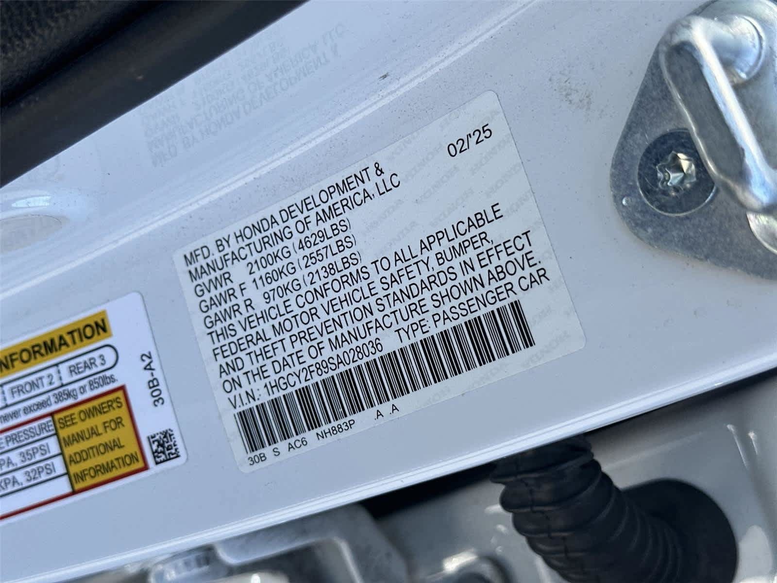 Used 2025 Honda Accord Touring image 23