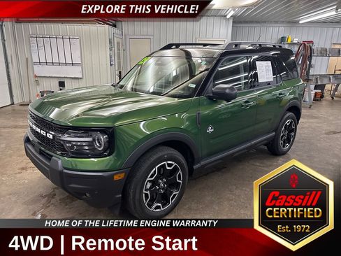 Used 2025 Ford Bronco Sport Outer Banks w/ Outer Banks Tech Package+ AWD/4WD image 1