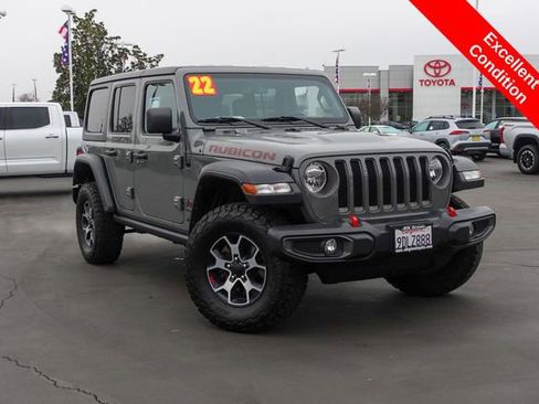 Used 2022 Jeep Wrangler Unlimited Rubicon image 2