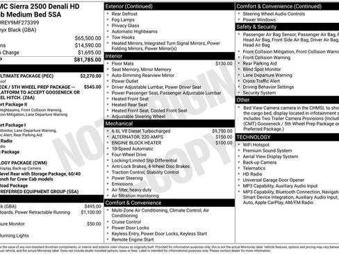 Used 2021 GMC Sierra 2500 Denali w/ Denali Ultimate Package AWD/4WD image 16