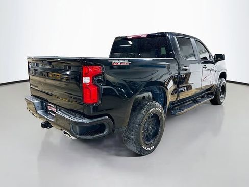 Used 2021 Chevrolet Silverado 1500 Custom Trail Boss w/ LPO, Dark Essentials Package AWD/4WD image 7