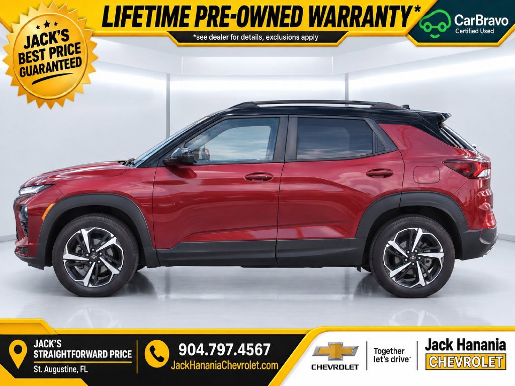 Used 2023 Chevrolet TrailBlazer RS w/ Sun and Liftgate Package FWD image 4