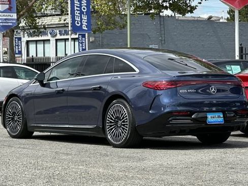 Used 2022 Mercedes-Benz EQS 450+ Sedan w/ AMG Line Exterior image 6