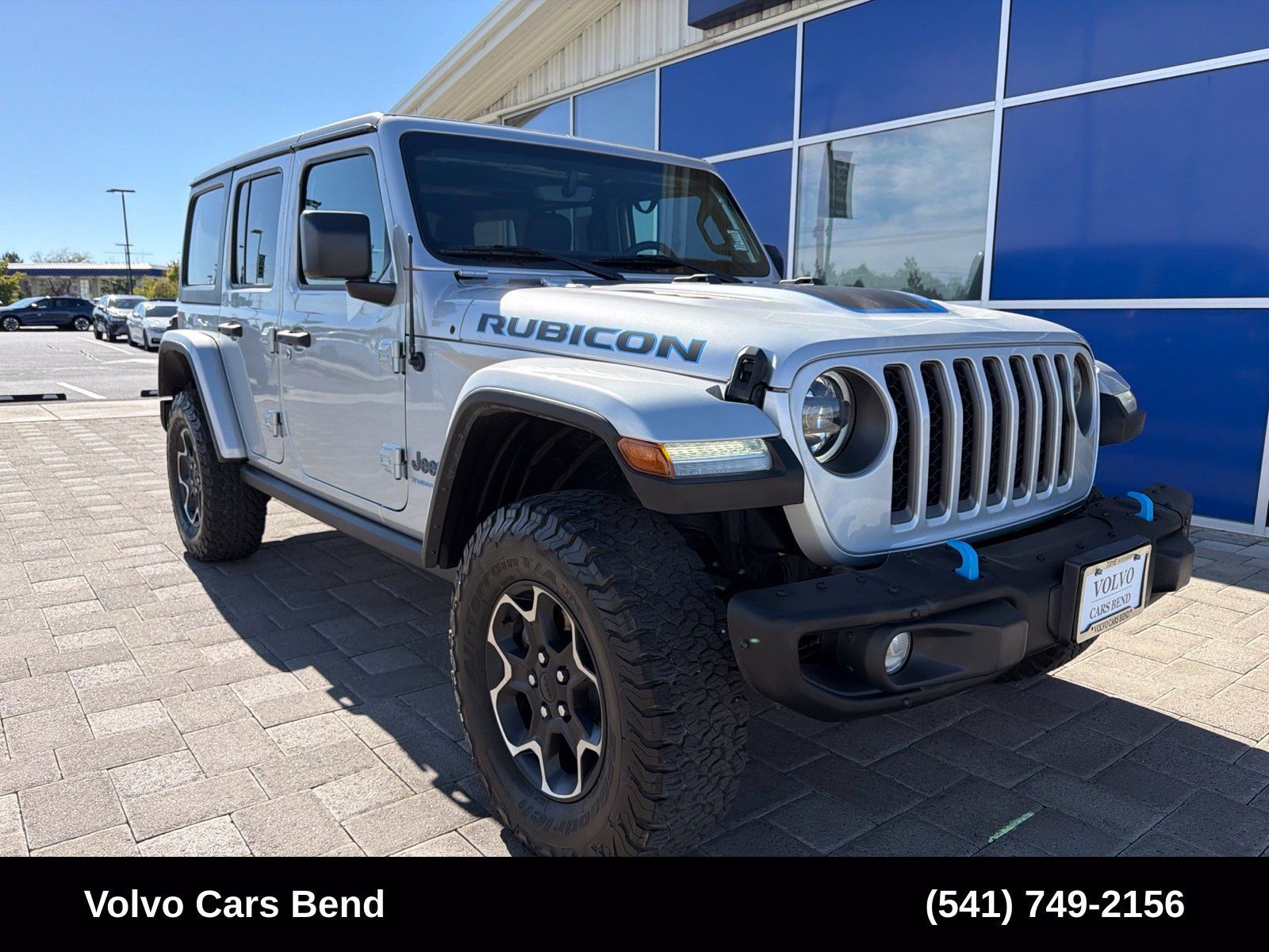 Used 2023 Jeep Wrangler Unlimited Rubicon 4xe w/ Steel Bumper Group AWD/4WD image 2
