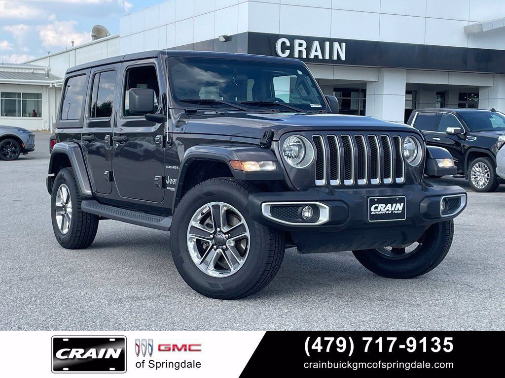 Used 2020 Jeep Wrangler Unlimited Sahara AWD/4WD image 1