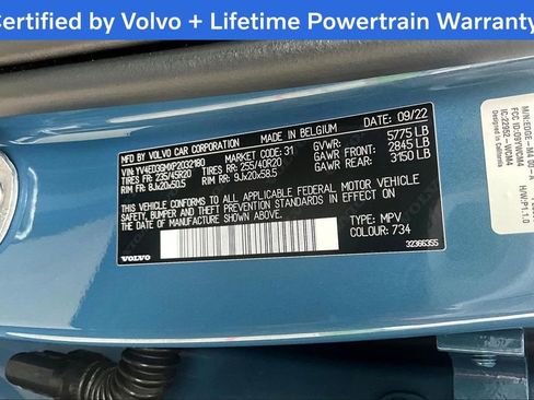 Certified 2023 Volvo C40 P8 Recharge Ultimate image 44