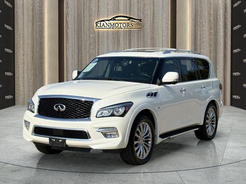 Used 2017 INFINITI QX80 4WD w/ Driver Assistance Package image 3