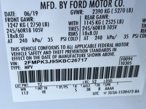 Used 2019 Ford Edge SEL w/ Equipment Group 201A image 35