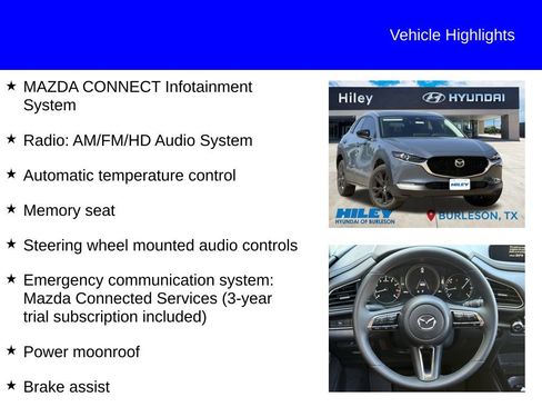 Used 2025 MAZDA CX-30 AWD 2.5 S w/ Preferred Package image 9