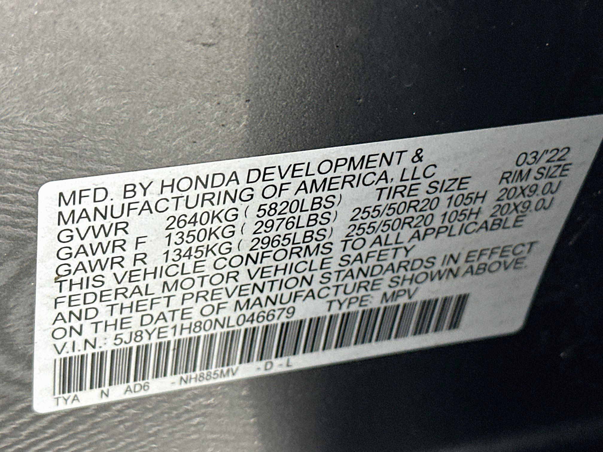 Used 2022 Acura MDX w/ Advance Package AWD/4WD image 12