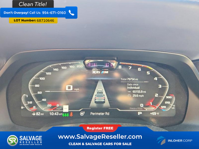 Used 2020 BMW X6 M Competition AWD/4WD image 12