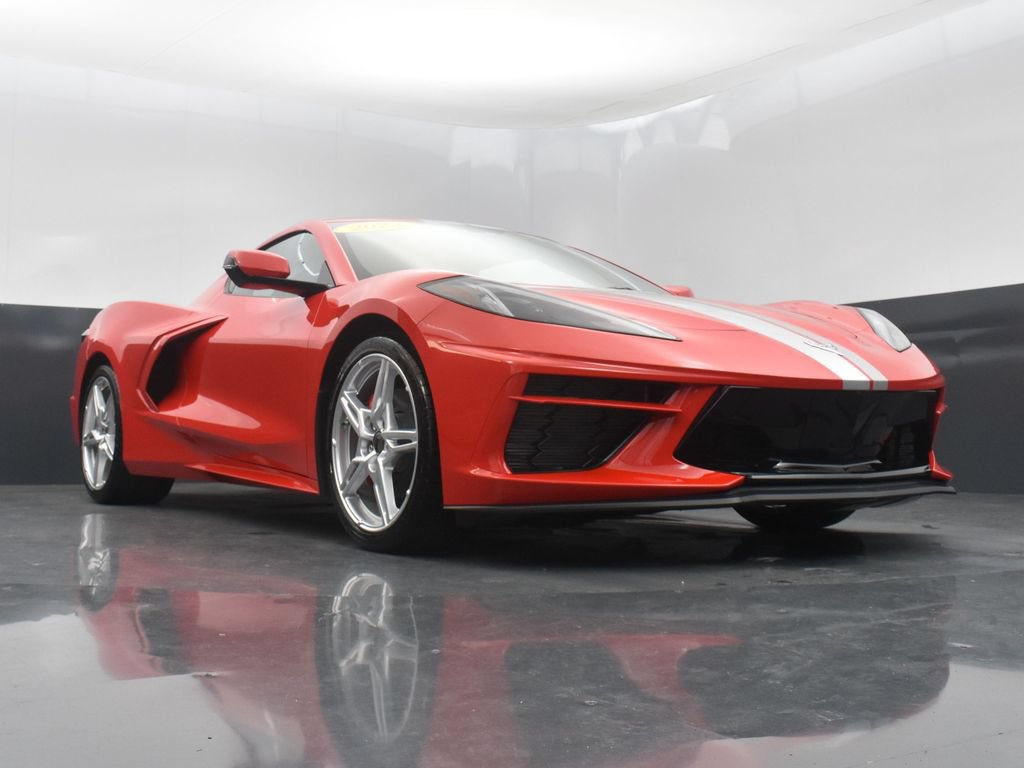 Used 2023 Chevrolet Corvette Stingray Coupe w/ Chrome Exterior Badge Package RWD image 34